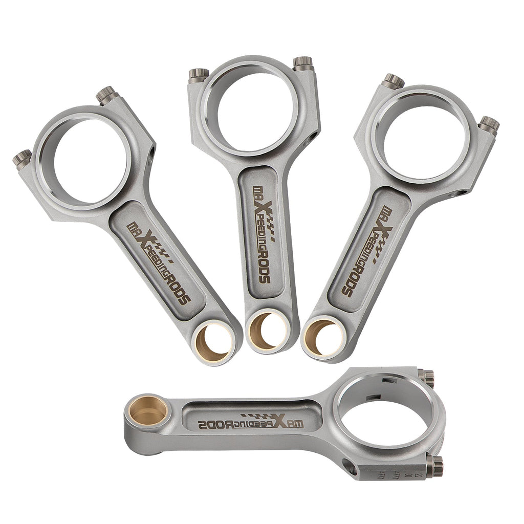 4x I-Beam Conrod Connecting Rods+ARP 2000 Bolts for Mazda Kia B6 1.6 / B6F Engine