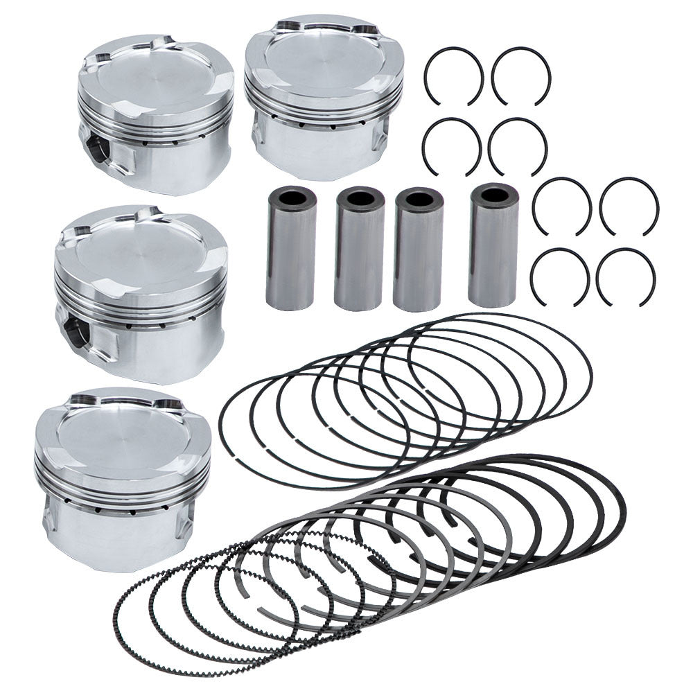 4x Pistons & Rings Kits for BMW Series F20 F22 F23 F33 Compression Ratio 10.2:1