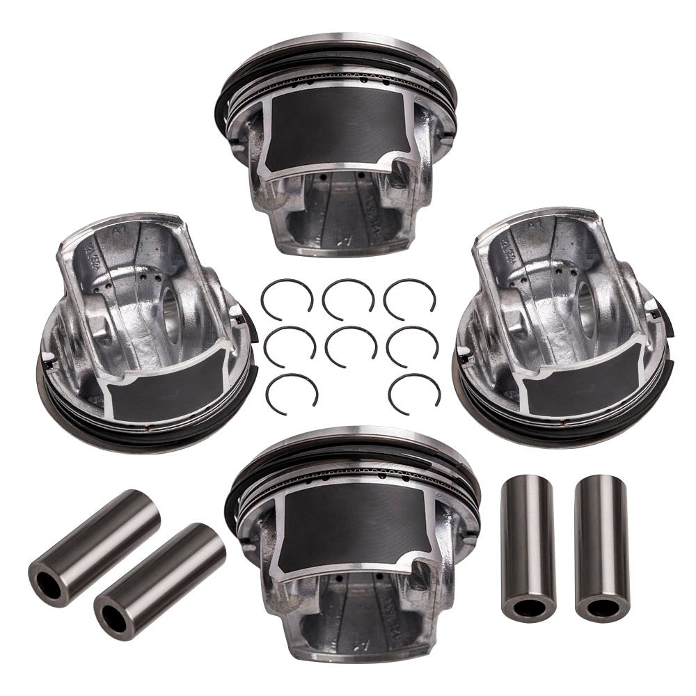 4x Pistons Set for VW Passat Tiguan Jetta Golf GTI 2.0T Audi TT A3
