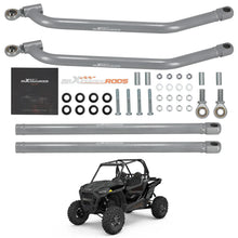 Load image into Gallery viewer, 4x Rear High Clearance Carbon Steel Radius Rods Bars Kit for Polaris RZR 1000 XP 4 EPS 2016 ATV