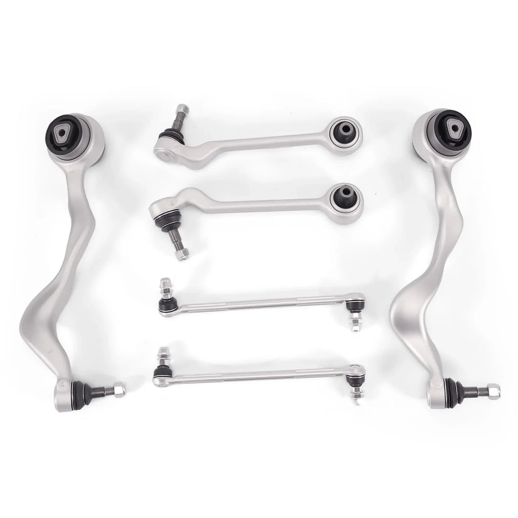6pcs Front Lower Control Arm Stabilizer Sway Bar End Link Kits for BMW 128i 135i 323i 328i 335d X1 K620127