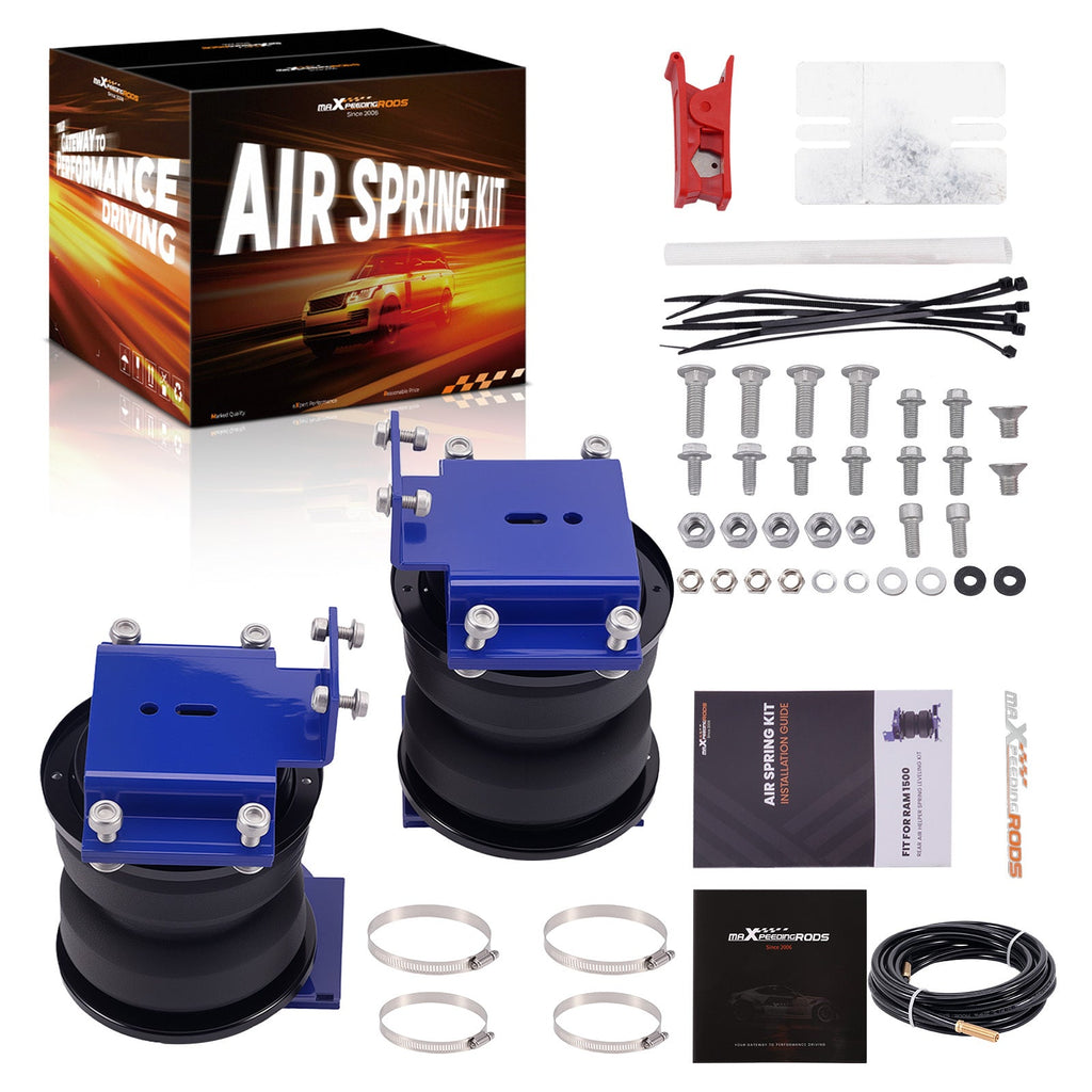 Air Helper Spring Bags Level Suspension Kit Replacement for Dodge Ram 1500 Classic Pickups 2019-2024