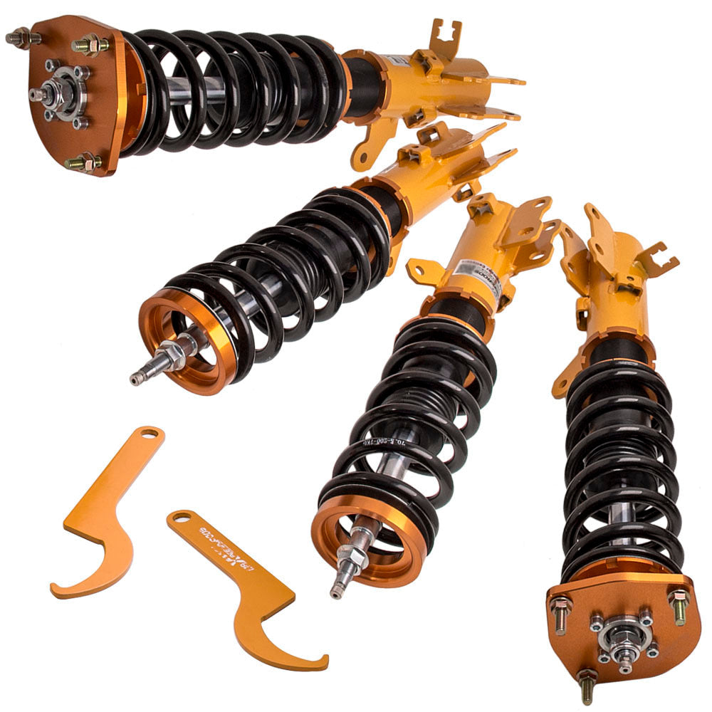 Coilovers Shock Absorber Kit for Hyundai Tiburon GS Coupe 2-Door 2005-2008 Adj. Damper