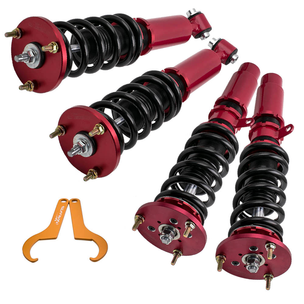 Coilovers for BMW 5 Series E60 2004-2010 523 525 528 530 535 Shock Absorber Struts Red