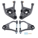 Factory Front Upper & Lower Control Arms Set Suspension Kit for Chevy Nova 1968-1974 Buick Pontiac Oldsmobile