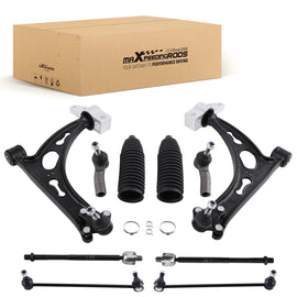 Front Lower Suspension Wishbone Control Arm Track Rod Kit for Audi A3 VW Golf V 1K1 Golf Jetta SKODA Octavia