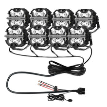 Load image into Gallery viewer, Led Offroad Light Wiring Harness Kit Around 3.65m 4-PIN DT Plug Lights 1-to-8 Auxiliary Driving Lights with DRL