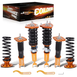 MXR-B3 Coilovers Shock Absorber Kits for Nissan 350Z Coupe Roadster Convertible RWD 2003-2008 Z33