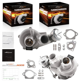 Pair Upgraded Billet Turbos for Ford 3.5L F150 Ecoboost Navigator Expedition F150 Transit 2013-2016 Pickup