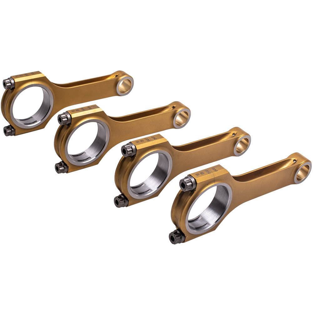 Racing 4340 EN24 Connecting Rods for Mitsubishi Outlander Proton 4B11 4B11T 149.2mm