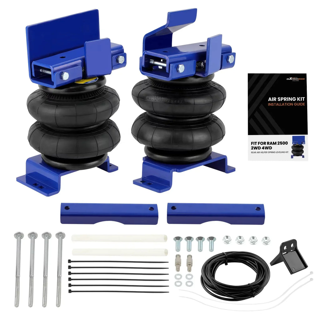 Rear Air Suspension Ride Bag Helper Spring Kit for Ram 2500 2WD/4WD 2014-2026 up to 5000 LBS
