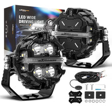 Load image into Gallery viewer, Supplier Universal LED Fog Off-Road Auxiliary Light 6000K White RGB DRL for Off Road Vehicle SUV ATV UTV 4WD