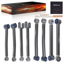 Suspension Kit 8x Front + Rear Control Arms for Jeep Wrangler JK Unlimited 2007-2018 2WD/4WD 0-6 Inches Lift Kit