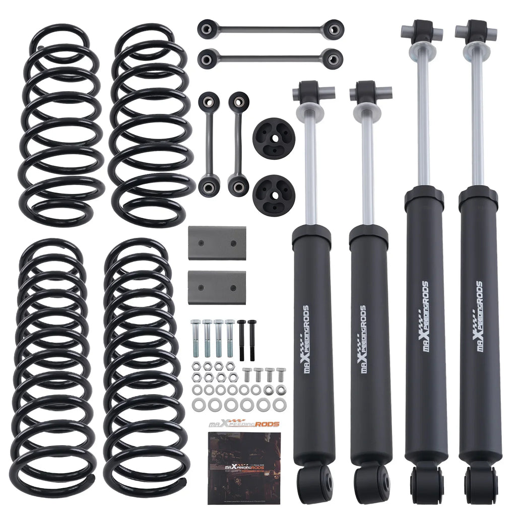 Suspension Lift Kit 2.5in Lift Kit W/ Shocks for Jeep Wrangler JL Unlimited 4WD 2018-2023