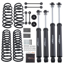 Suspension Lift Kit 2.5in Lift Kit W/ Shocks for Jeep Wrangler JL Unlimited 4WD 2018-2023