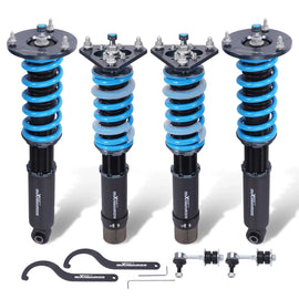 T6 Adjustable Coilover Front & Rear Absorb Shock Suspension Kit for Toyota Cressida 1989-1992 twin -tube