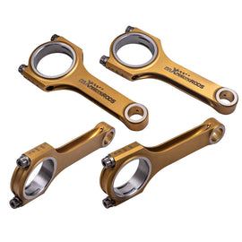 Titanized H-Beam Connecting Rods for Honda Civic CRX D16 ZC SOHC VTEC D Series
