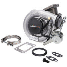 Load image into Gallery viewer, Universal Turbocharger T3 .63 A/R Oil Cooled V Band for 4 6 Cylinder Billet