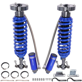 X3 Series 0-2 Inches Off-road Front Shock W/ Reservoir 10 Way Damper for FORD F150 4WD 2014-2020