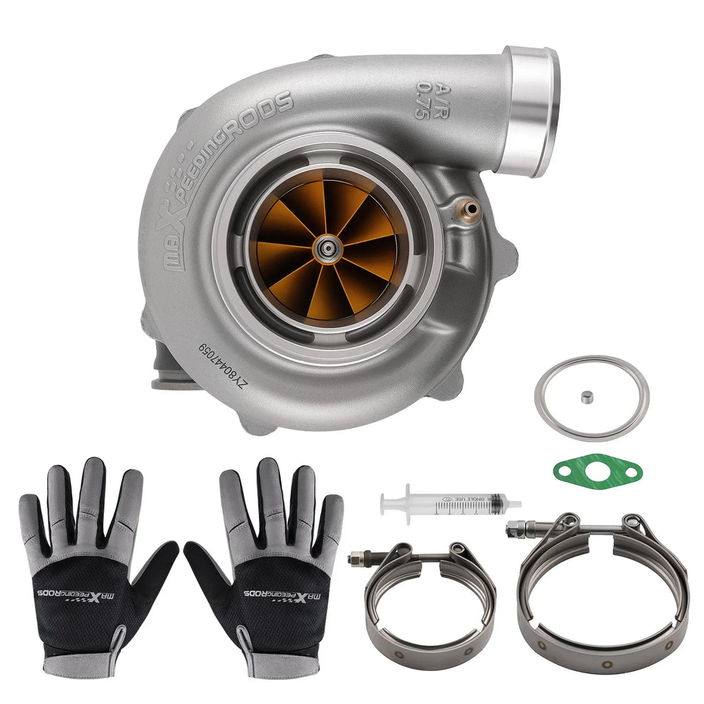 Universal Billet Compressor Wheel Turbo up to 1050HP Water Cooling V-band for 2.0L-5.5L Engine GT2871