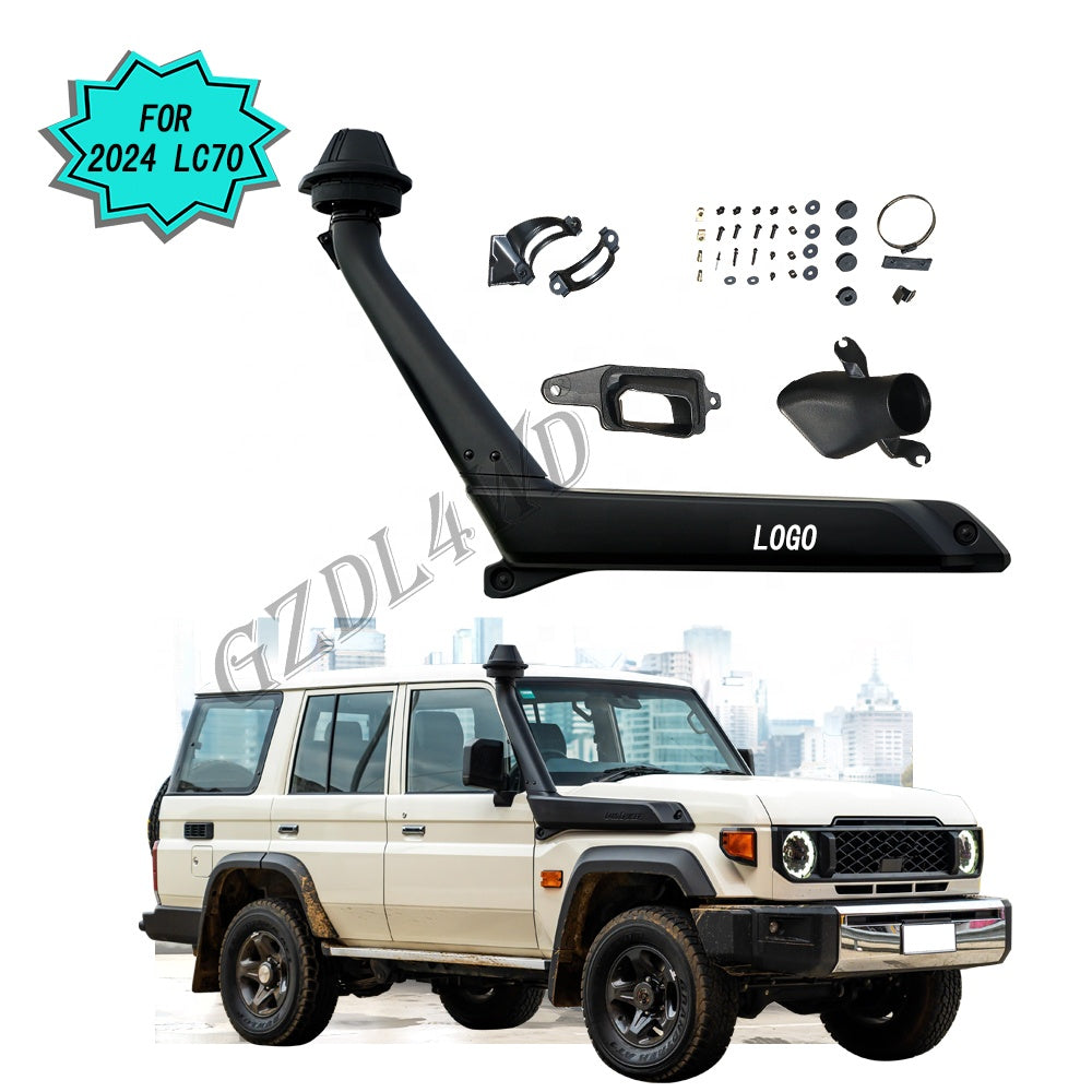 Manufacturer LLDPE Plastic 4X4 Snorkel Engine Parts air Intake Snorkel Kit for Land Cruiser 70 Series LC76 2024+
