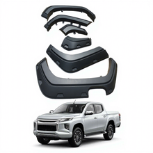 Load image into Gallery viewer, Matte Black ABS Fender Flares with Steel Screws for Mitsubishi Triton L200 5th Gen 2019-2023 MR Series 4x4 Accessories