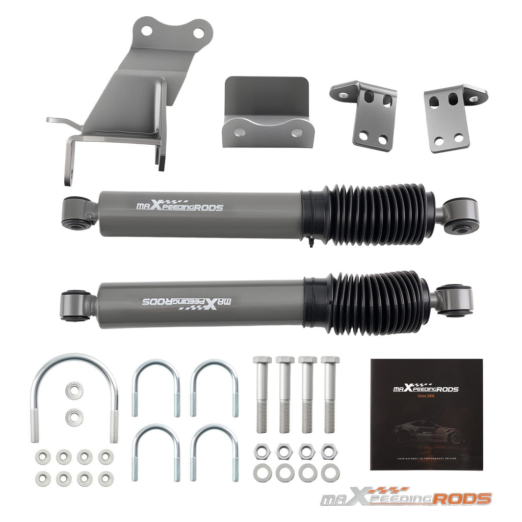 2.5" or Bigger Suspension Lift Dual Steering Stabilizer for Jeep Wrangler JL 2018-2026 Gladiator JT