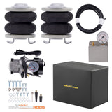 Air Suspension Spring Bag + 12V Compressor Kit for Fiat Ducato 1994-2024
