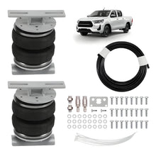 Load image into Gallery viewer, Rear Air Suspension Leaf Spring Bag Load Assist Helper Kit for Toyota Landcruiser V8 70 76 78 79 VDJ79 2009+