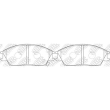 Load image into Gallery viewer, Front Brake Pads For Hyundai NIBK PN0091