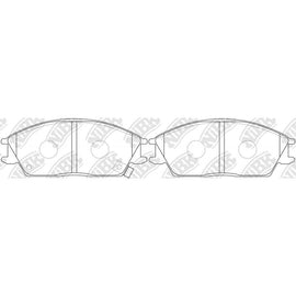Front Brake Pads For Hyundai NIBK PN0091