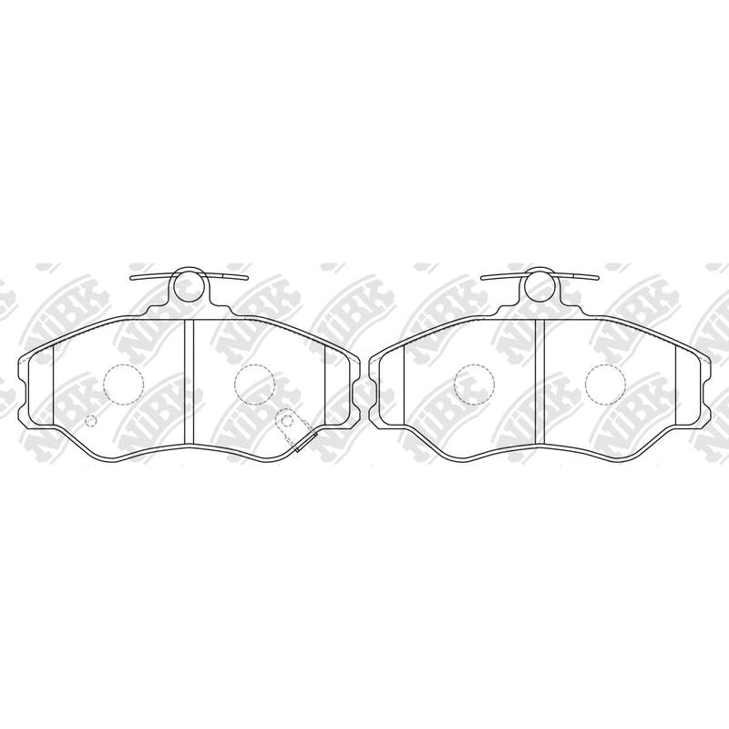 Front Brake Pads For Hyundai NIBK PN0112