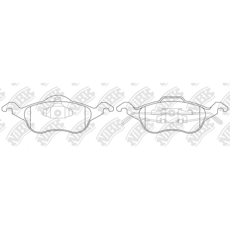 Front Brake Pads For Ford Focus