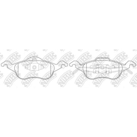 Front Brake Pads For Ford Focus
