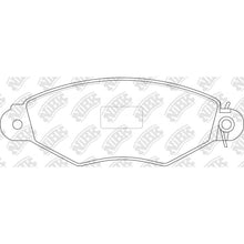 Load image into Gallery viewer, Front Brake Pads For Citroen Fiat Nissan Renault