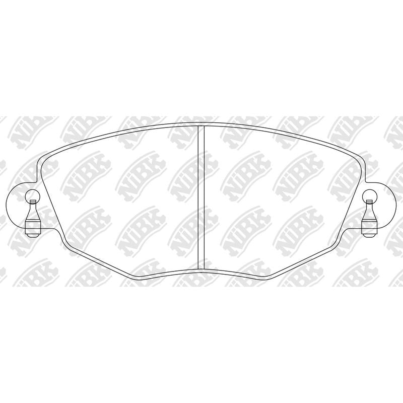 Front Brake Pads For Ford Jaguar Luxgen