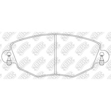 Load image into Gallery viewer, Front Brake Pads For Ford Jaguar Luxgen