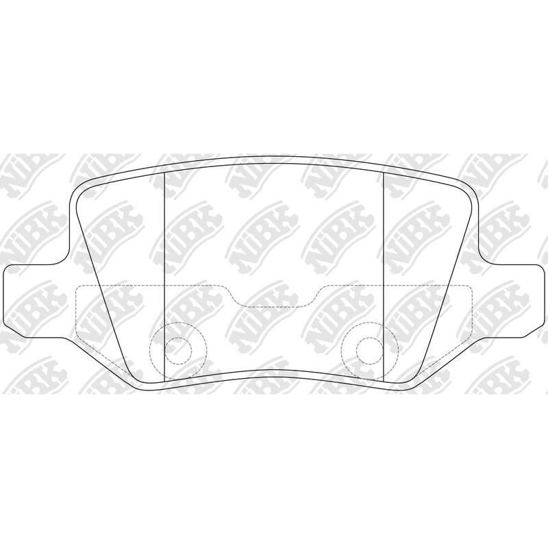 Front Brake Pads For Mercedes-Benz NIBK PN0214