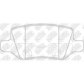 Front Brake Pads For Mercedes-Benz NIBK PN0214
