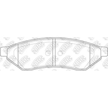 Load image into Gallery viewer, Rear Brake Pads For Chevrolet Daewoo