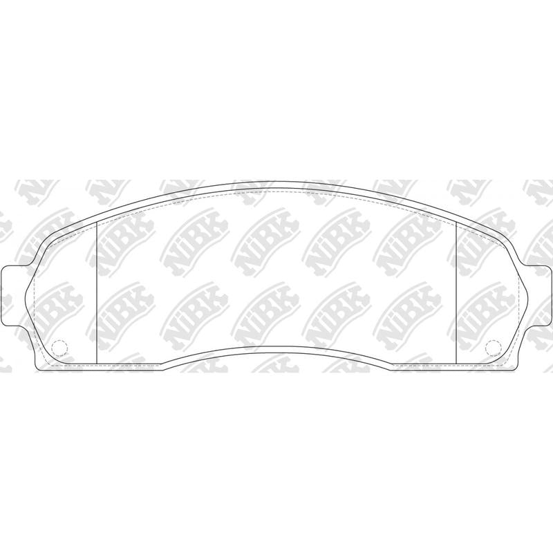 Front Brake Pads For Chevrolet Ford Mazda Pontiac
