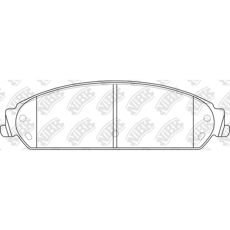 Front Brake Pads For Chrysler Dodge