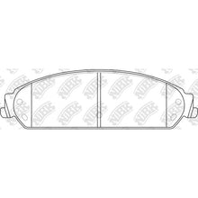 Load image into Gallery viewer, Front Brake Pads For Chrysler Dodge