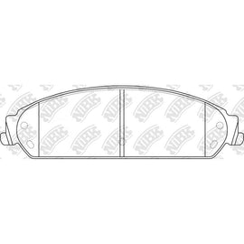 Front Brake Pads For Chrysler Dodge