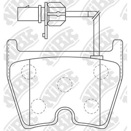 Front Brake Pads For Audi Lamborghini