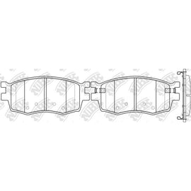 Front Brake Pads For Hyundai Kia