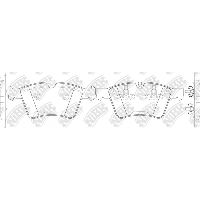 Front Brake Pads For Mercedes-Benz GL-Class