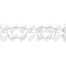 Load image into Gallery viewer, Front Brake Pads For Mercedes-Benz GL-Class