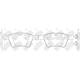 Front Brake Pads For Mercedes-Benz GL-Class