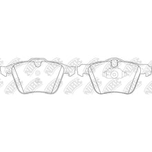 Load image into Gallery viewer, Front Brake Pads For Ford Jaguar Volvo NIBK PN0483